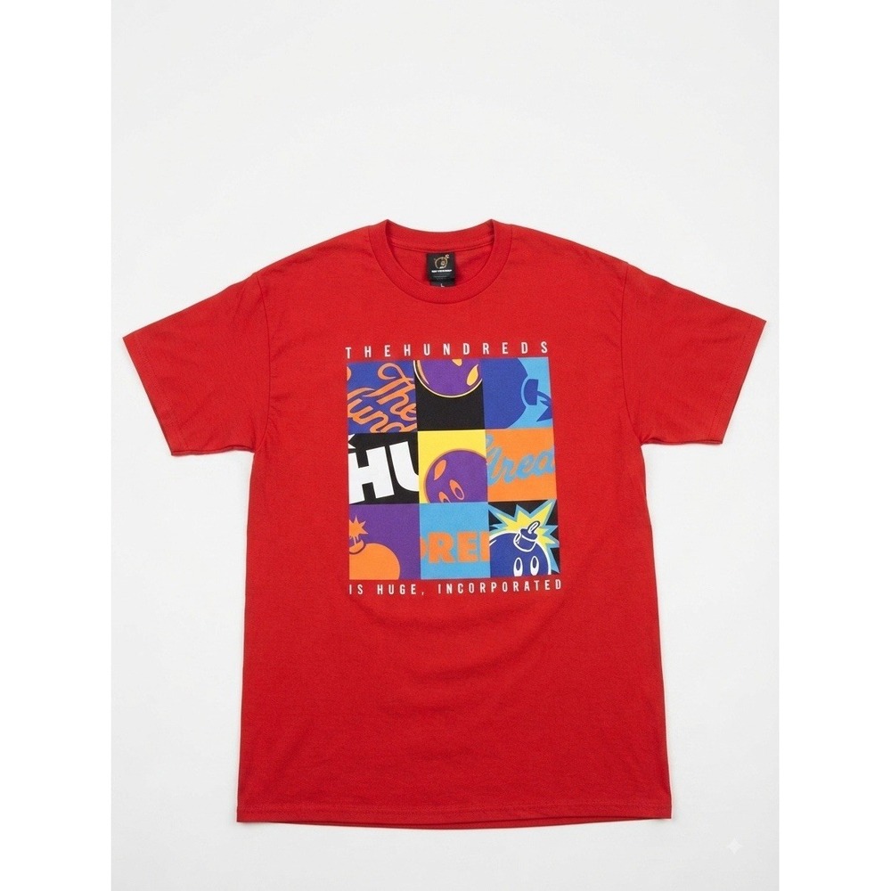 The Hundreds Adam Bomb Graphic Tee Red Mens Large Is Huge Incorporated